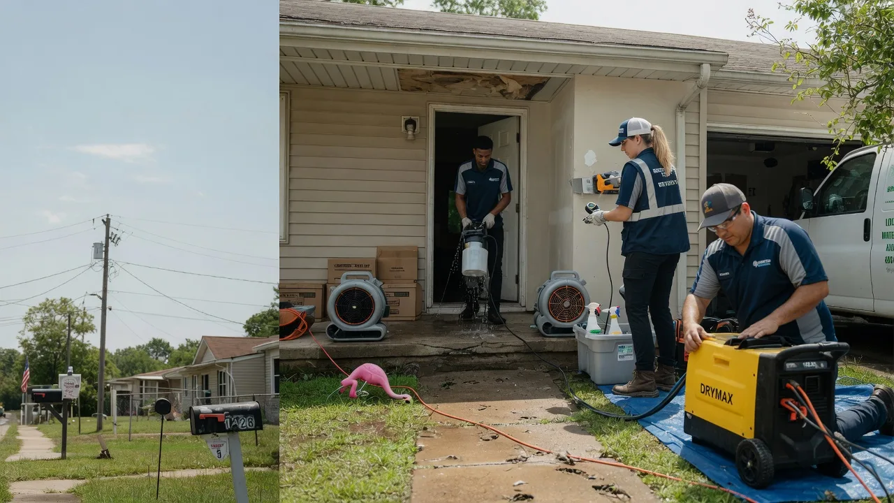 Storm Damage Water Removal in Mabank, TX near me